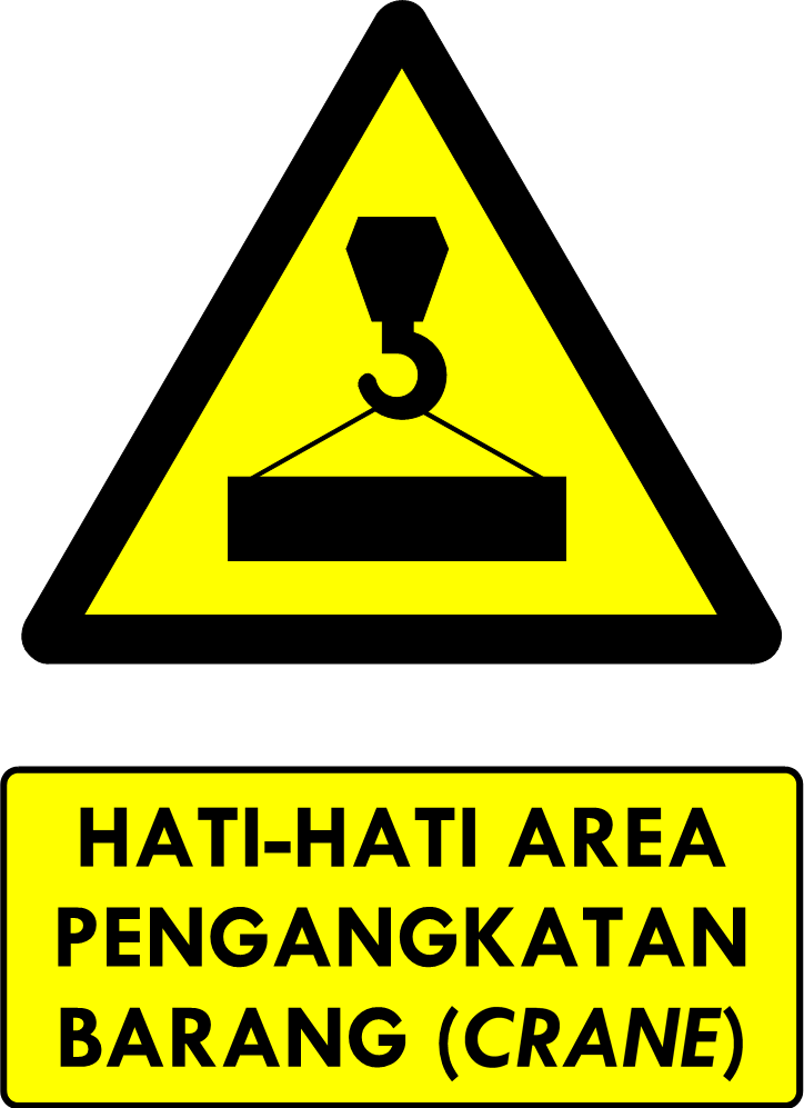 Rambu K3 Kumpulan Rambu Bahaya K3 Safety Sign 