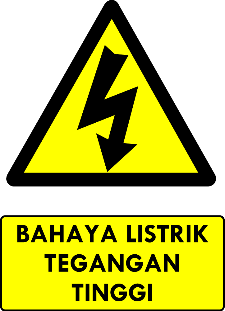 43 Warning Sign Rambu Rambu K3 Tanda Bahay dan Waspada k3