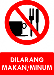 Dilarang Makan dan Minum